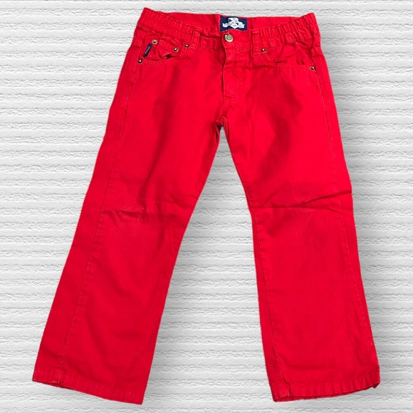 Trotters Thomas Brown Red Pants - Picture 1 of 4